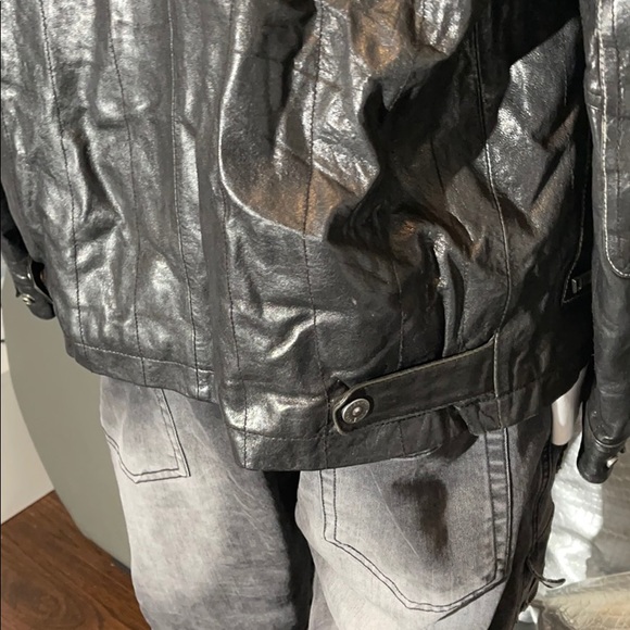 Vintage FUBU Leather Jacket - Picture 2 of 14
